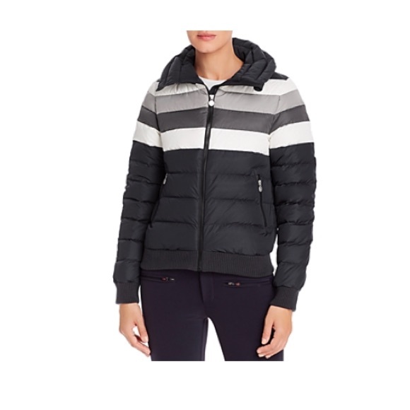 Perfect Moment Queenie Down Coat Jacket, Black Rainbow Size XS New w/Tag - Picture 5 of 15